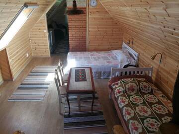 Фото номера Трехместный номер с ванной комнатой Проживание в семье Kukka Holiday House г. Kukka 7