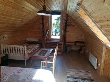 Фото номера Трехместный номер с ванной комнатой Проживание в семье Kukka Holiday House г. Kukka 3